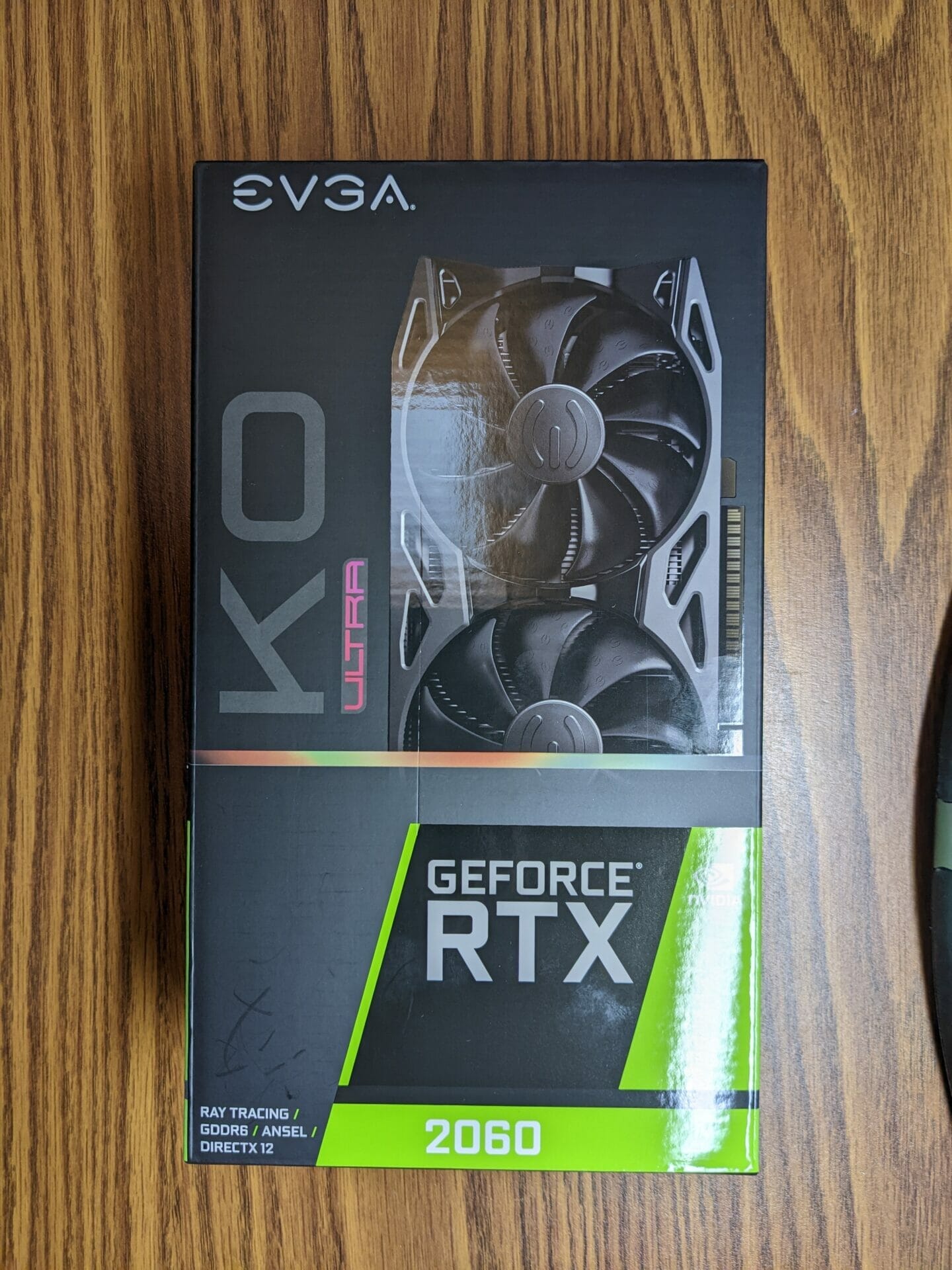 EVGA GeForce RTX 2060 KO ULTRA GAMING, 06G-P4-2068-KR, 6GB GDDR6, Dual Fans, Metal Backplate, 6 inch